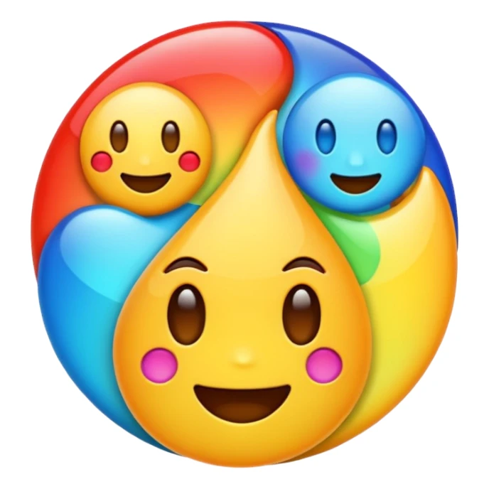Fusión de los siguientes emojis sticker
