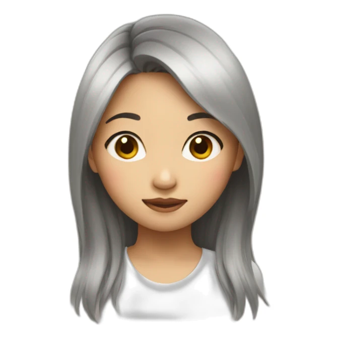 asian daughter sticker