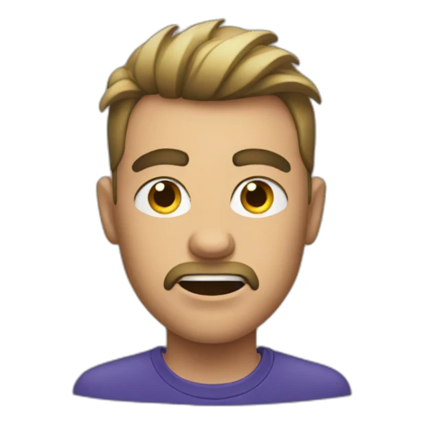 Gay guy who is angry sticker