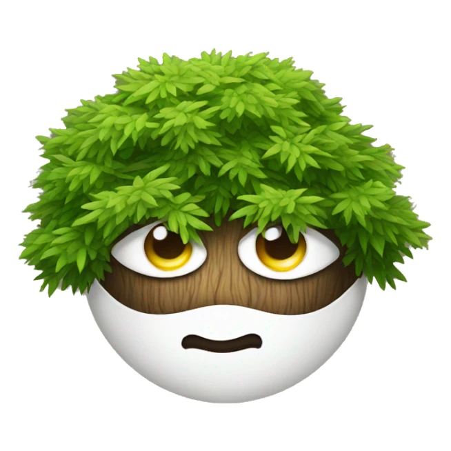 trees in his eyes sticker