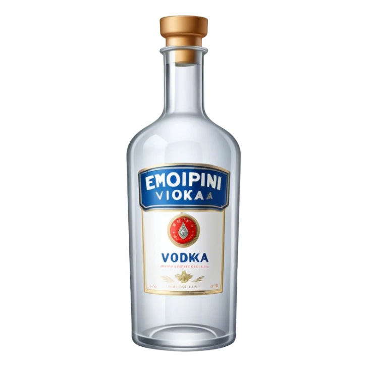 Une bouteille de Vodka sticker