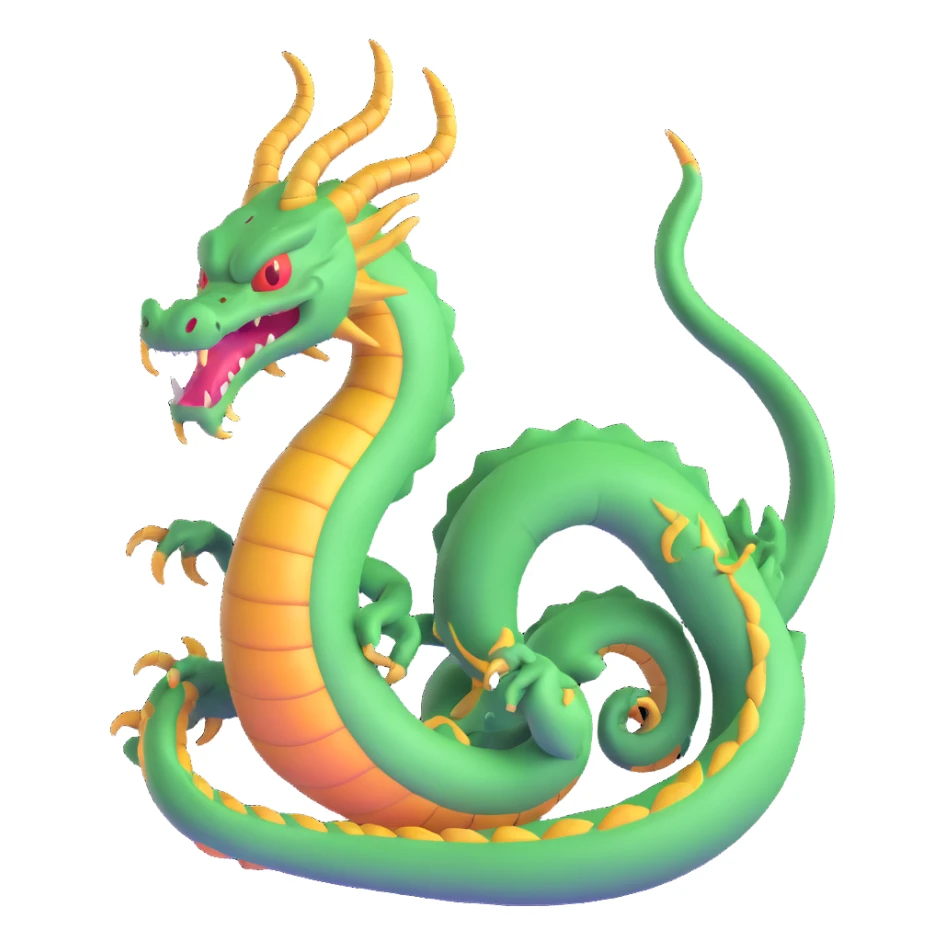 Shenron dragon sticker