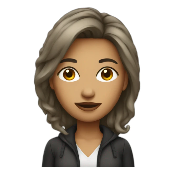 artist woman sticker