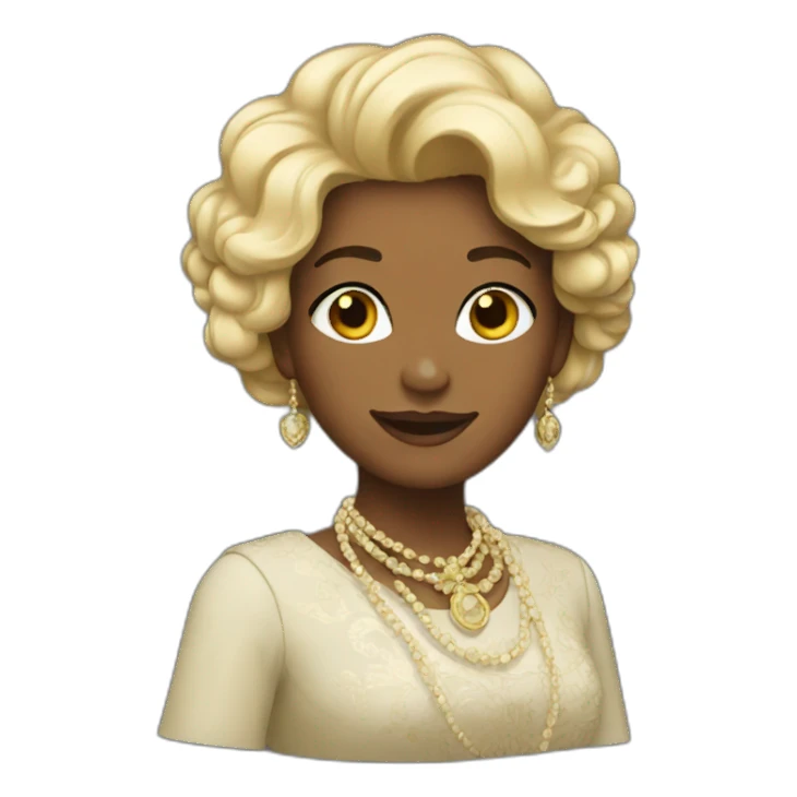 Une femme riche  sticker