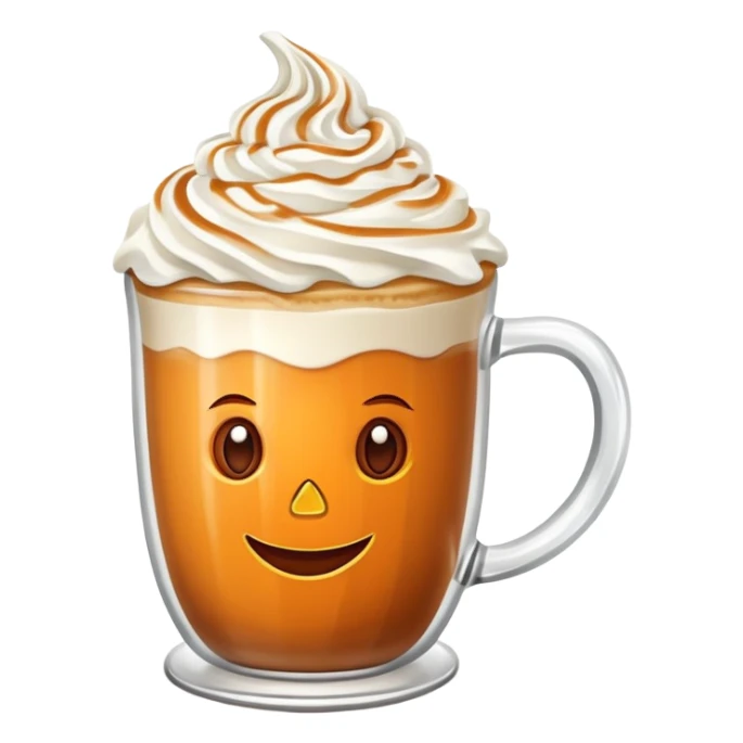 pumpkin spice latte sticker
