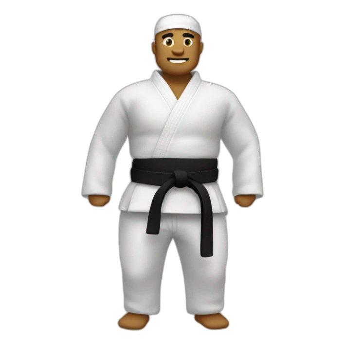Black belt sticker