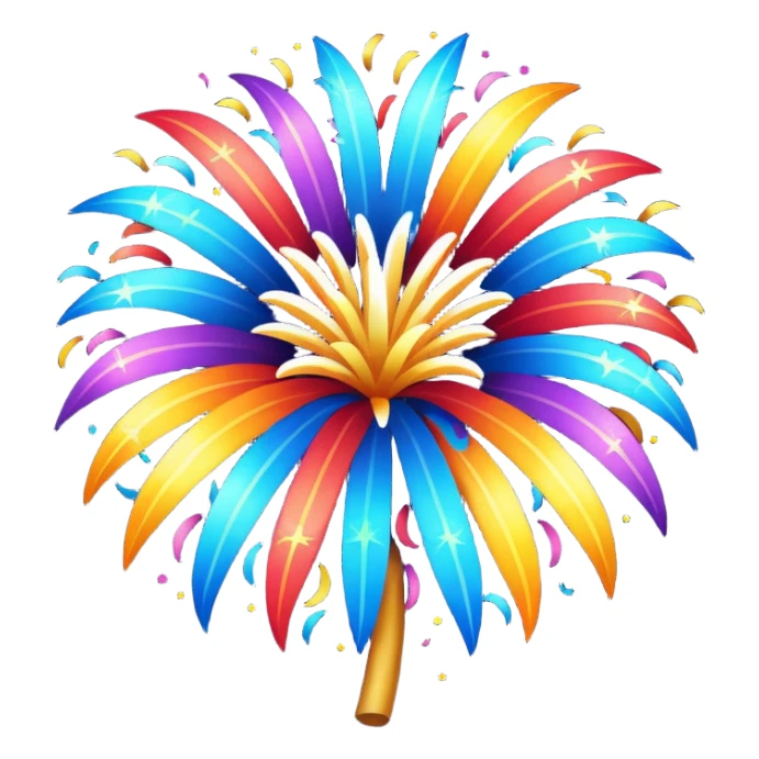 Fogos de artifício  sticker