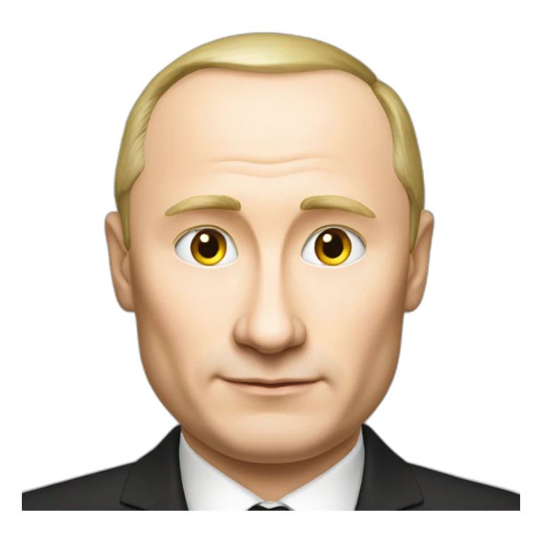 putin-with-black-yellow-white-cover sticker