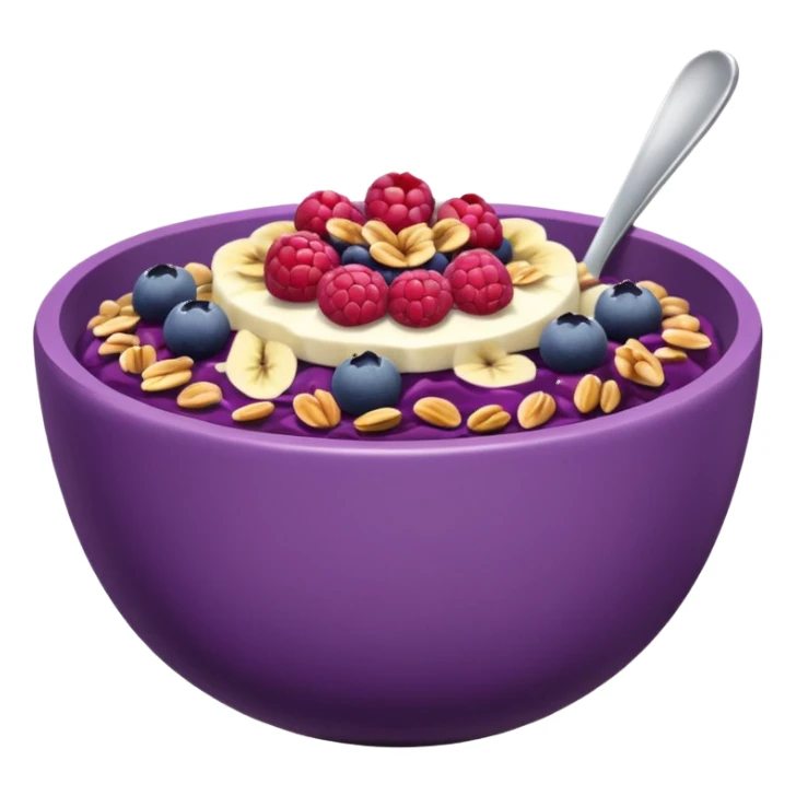 Acai bowl sticker