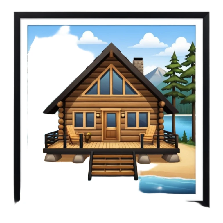 luxury cabin sticker