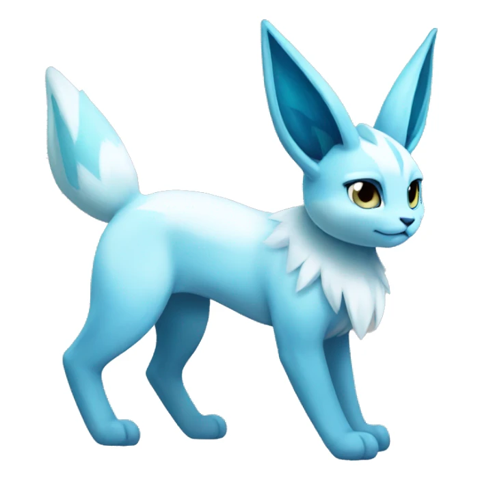 Glaceon full body sticker
