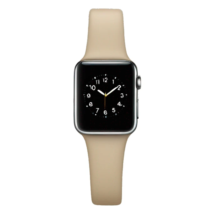 Iwatch beige band sticker