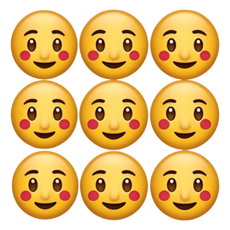 Nah emojisi çiz sticker