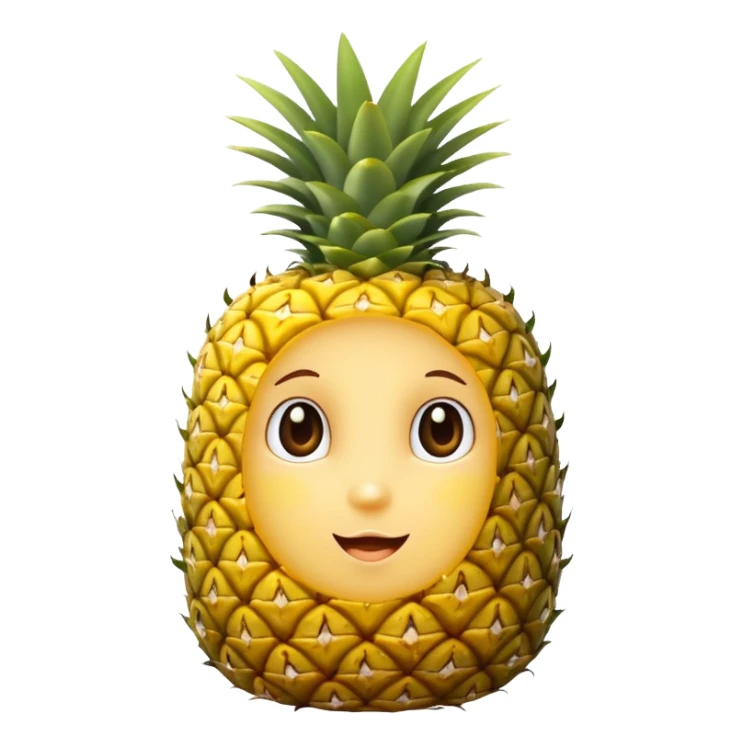Pineapple sheera sticker