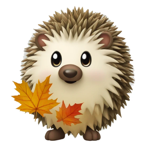 Igel im Herbst  sticker