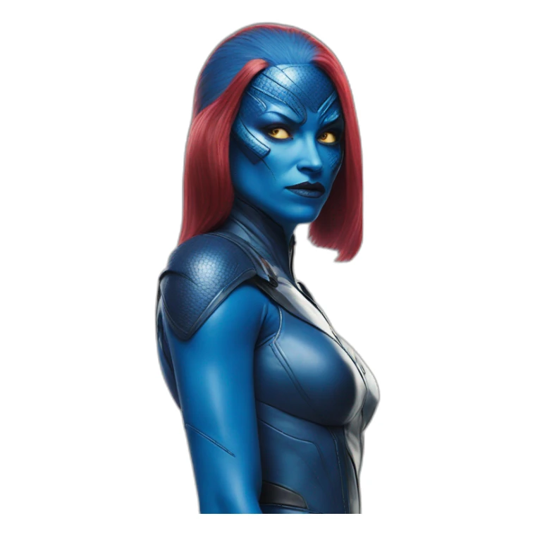mystique xmen sticker
