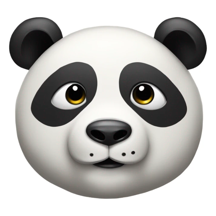 Panda don’t see don’t hear don’t speak sticker