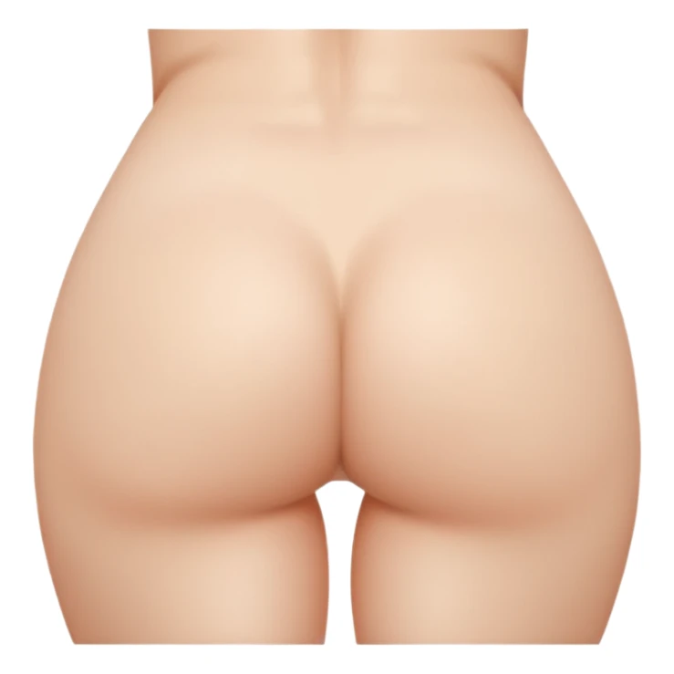 누드 여성 엉덩이 sticker