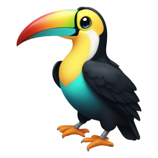 toucan baby sticker