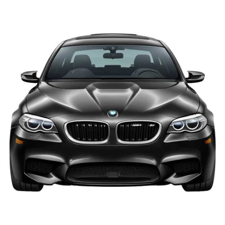 siyah bmw m5  sticker