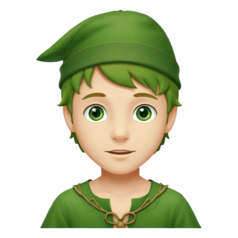 Fairytale character Peter Pan sticker