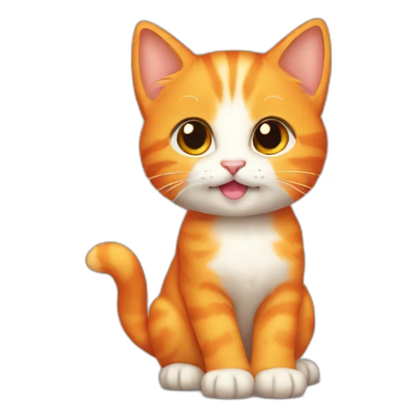 Orange_kitten sticker