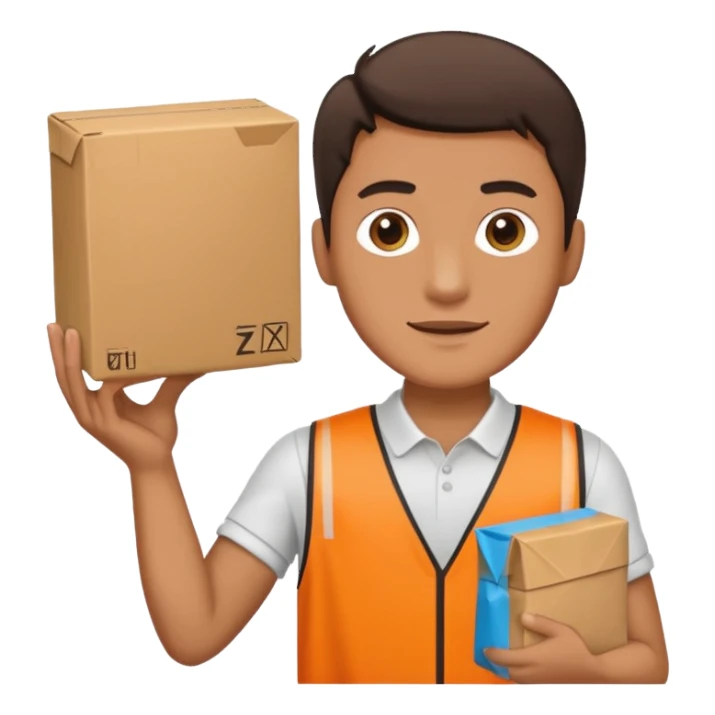 Man holding a Zyn package sticker