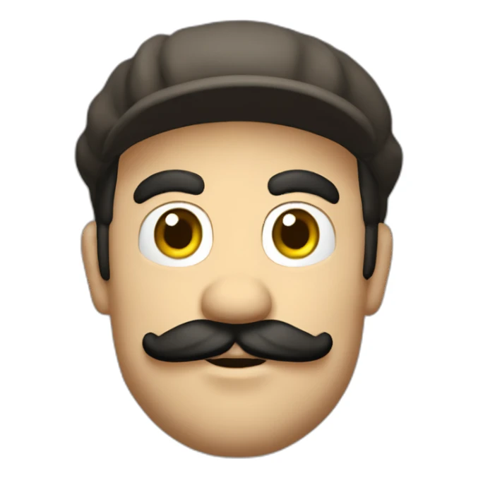 Mario fascisalute sticker