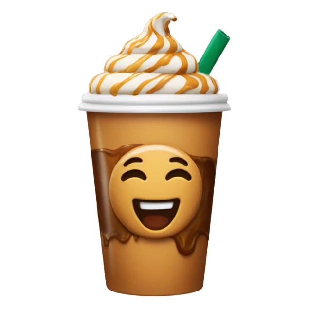 Starbucks caramel  sticker