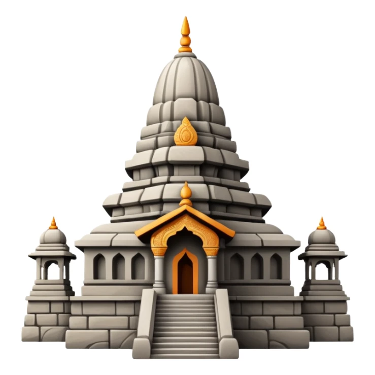 a girnar ji temple situated in india sticker