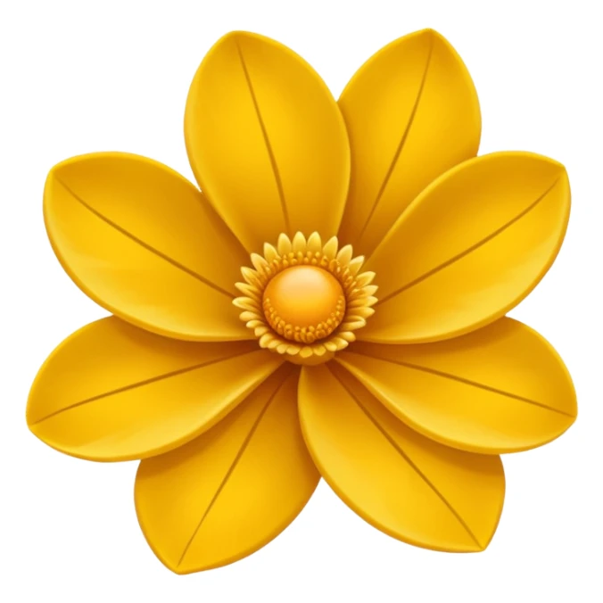 Golden petals  sticker