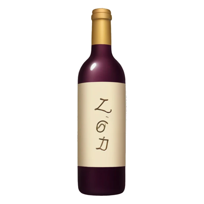 bottle of wine  sticker