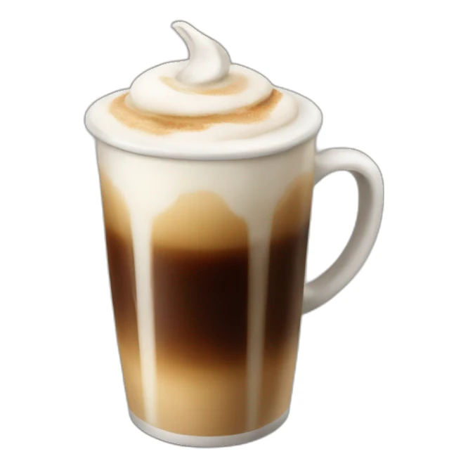 Milchkaffee sticker