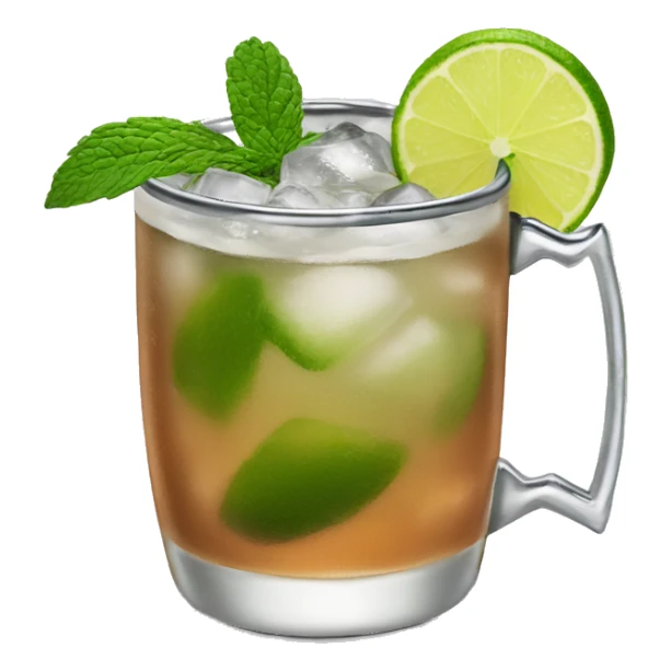 moscow mule cocktail sticker