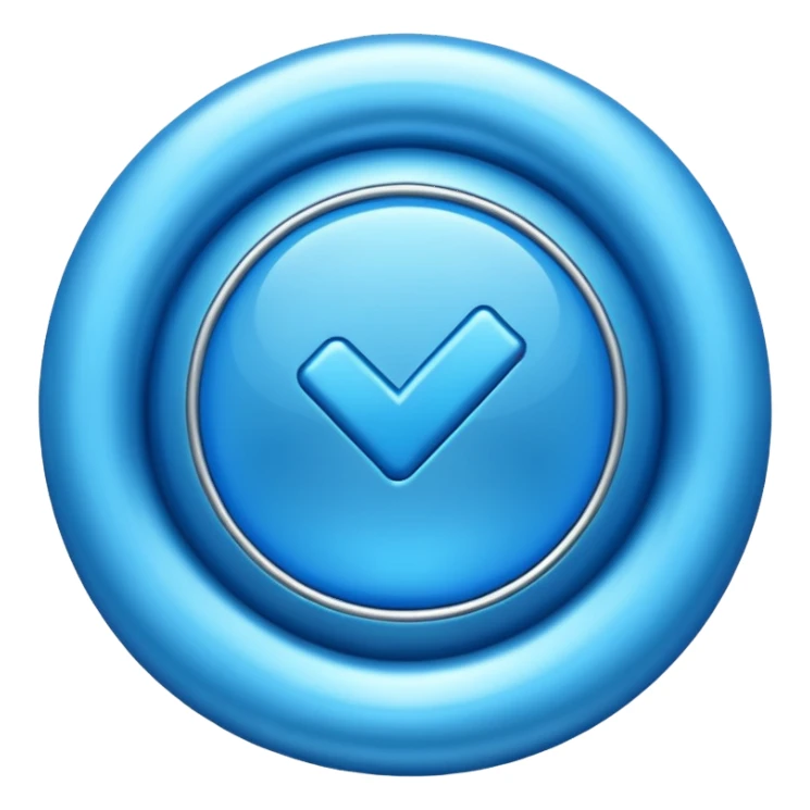 Centang biru yg ada di tiktok sticker