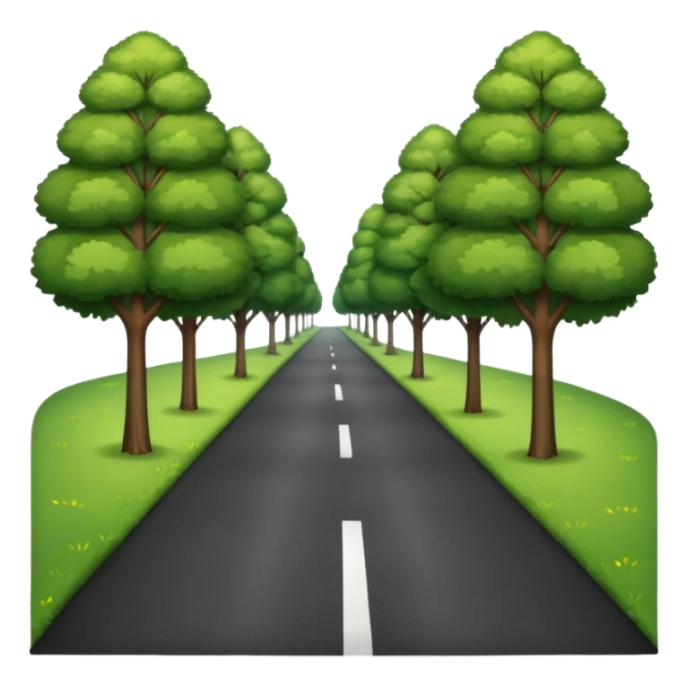 scenic country road sticker