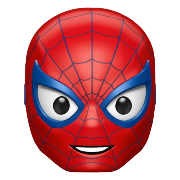 Spiderman Lego head sticker