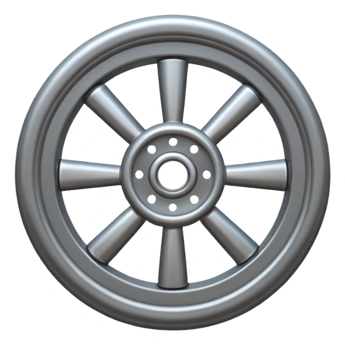 Wheel sticker