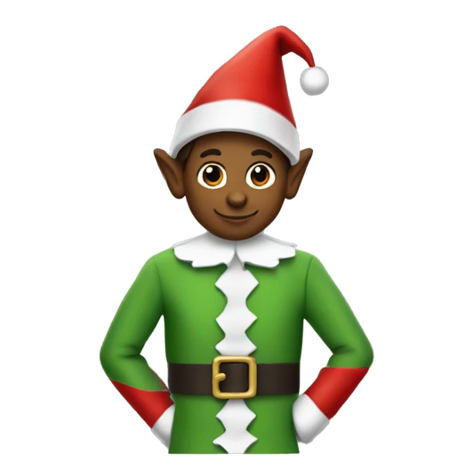 Elf on the shelf sticker