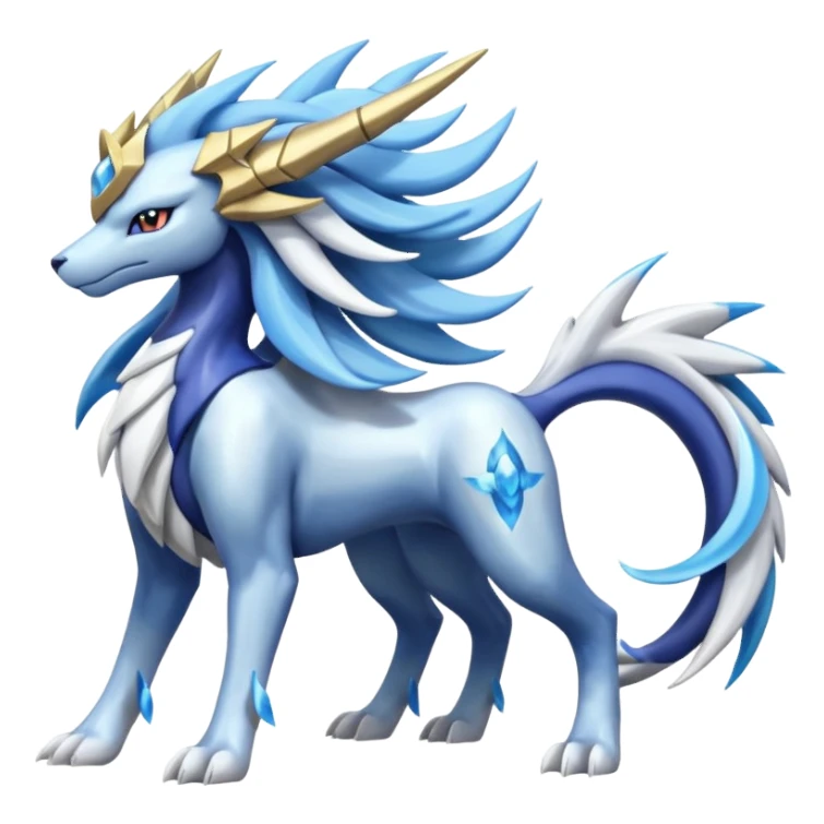Dialga-Solgaleo-Suicune-fusion sticker
