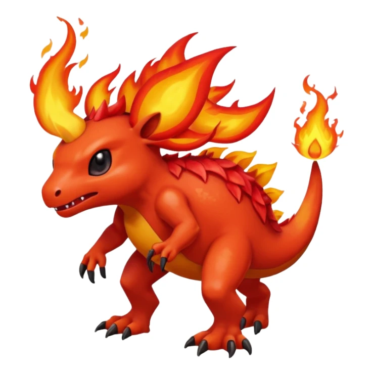 Crocalor-Pokémon sticker