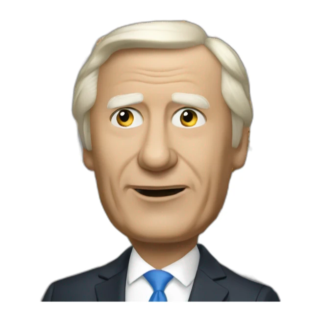 President Poutine combat un ours sticker