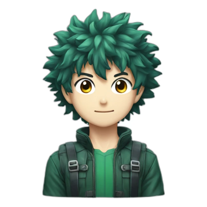 Izuku midoria sticker