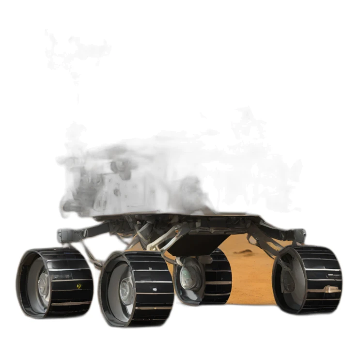 Yutu rover, 4K, very detailed sticker