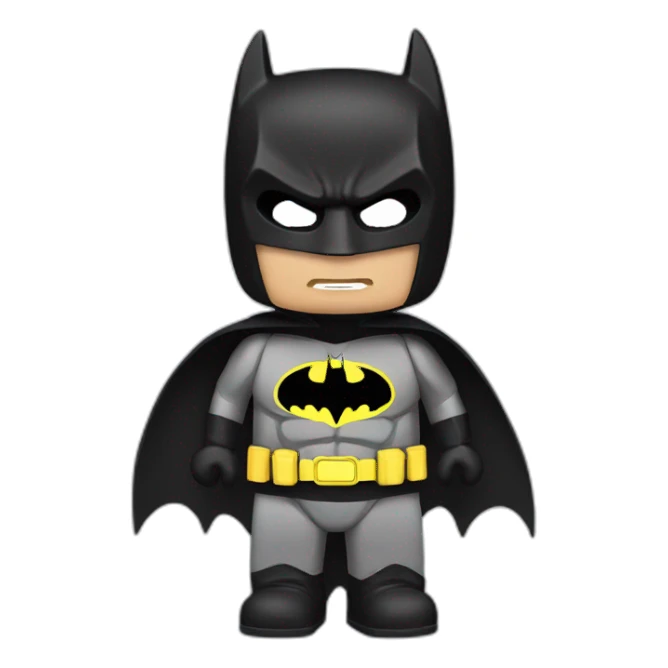 Super-avec-Batman sticker