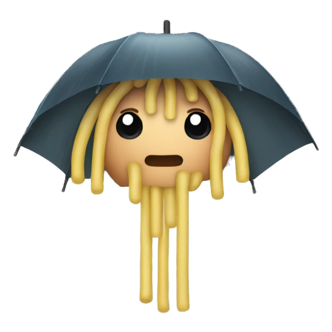Noodle rainy season sticker