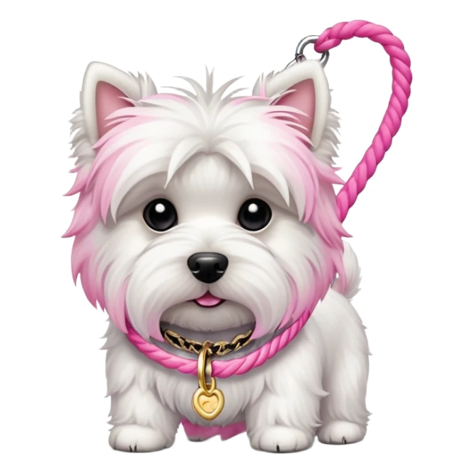 Juicy couture highland terrier sticker
