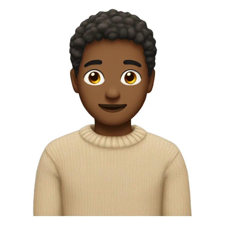 Beige sweater  sticker