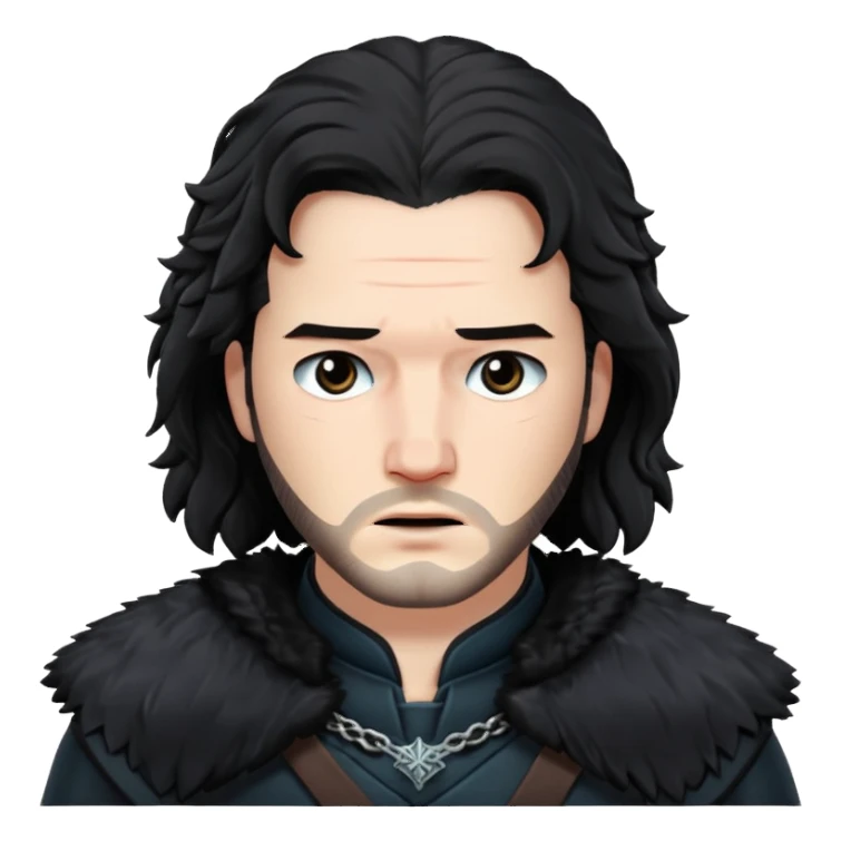 jon snow sticker