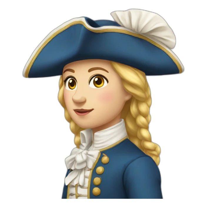 French-Revolution-girl-phrygian-cap sticker